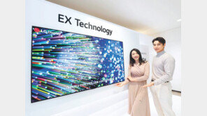 “대세는 OLED.EX” 차세대 TV패널 앞세워 시장 확대 팔 걷어