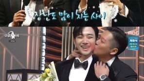 이준호 “남궁민, 대상 받고 볼 뽀뽀 해줘”…‘김과장’ 답례