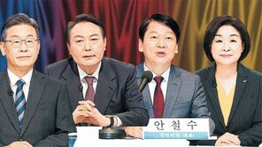 오늘 첫 4자 TV토론… ‘20% 부동층 잡기’ 사활