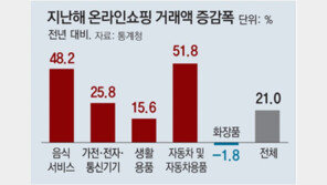 온라인 쇼핑 거래액, 지난해 190조 넘었다