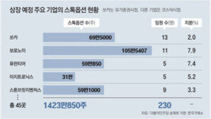연내 상장 스톡옵션 1400만주… 기업들 ‘먹튀’ 논란 일까 몸조심
