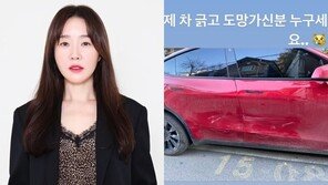 엄지원, 새 전기차 흠집에 속상 “제 차 긁고 도망간 분 누구세요?”