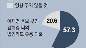 “김혜경 법카유용 의혹, 李에 악영향” 57%… “김건희 통화녹음 논란, 尹에 악영향” 45%