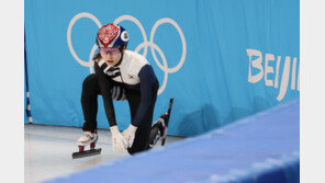 최민정, 빙질에 발목…또 넘지 못한 女 쇼트트랙 500m의 벽