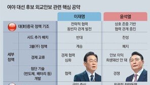 李 “3不 계승” vs 尹 “철폐”… 中과 경협엔 “심화” vs “정경분리”