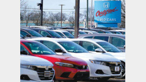 반도체 공급난에… 美중고차값 1년새 41% 폭등 ‘車구하기 전쟁’ 