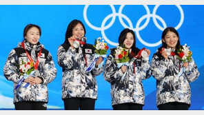 女계주 ‘1급 비밀’ 세리머니 “시상대 천천히 올라간 건…”