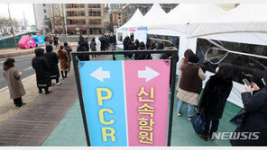 고위험군 PCR 2주, 확진자 4배 늘어…놓친 감염자 많았나