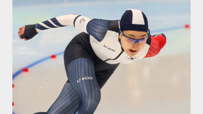 김민선, 빙속 여자 1000m 16위…日 다카기, 올림픽신기록 세우고 金
