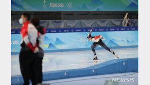 빙속 김민석, 1000m 메달 사냥 실패…1분10초08