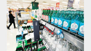 “소주값 수요일부터 올라요”