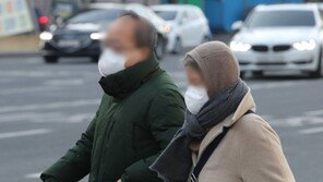 수도권 한때 눈, 당분간 늦겨울 추위 지속…목요일에 회복