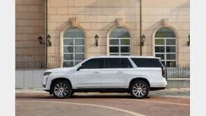 캐딜락, 공간성 대폭 확장 ‘에스컬레이드 ESV’ 출시…1억6357만원