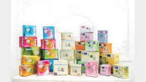 부드러운 착용감, 피부 자극 적은 유기농 생리대