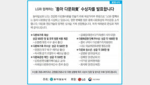 [알립니다]LG와 함께하는 ‘동아 다문화賞’ 수상자를 발표합니다