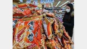 “과자 가격도 오른다”…농심, 스낵 출고 가격 평균 6% 인상