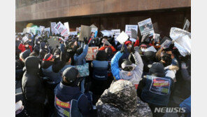 법원, 택배노조 CJ대한통운 점거금지 가처분 다음주 결론