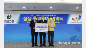 대보그룹, 보령머드박람회 후원