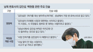 [단독]남욱 "백현동, 말 안되는 사업…사고 날거라 생각"