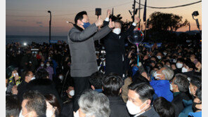 이재명, ‘열세 지역’ 부울경 집중 유세…메가시티 표심 공략