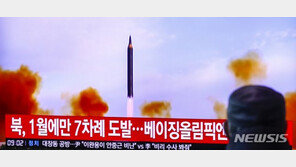 日 “北탄도미사일, 최대고도 600㎞ 비행…EEZ 밖 추락 추정”