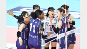 ‘4연승’ 한국도로공사, 페퍼저축은행 잡고 2위 굳히기