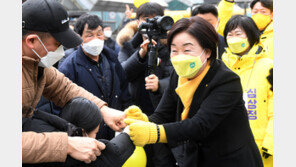 심상정 “나를 찍어야 통합정부… 李, 압박 커지자 뒷북주장”