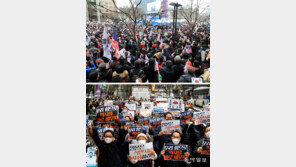 전광훈, 선거유세 내걸고 ‘8000명 집회’… 턱스크 속출 ‘방역구멍’