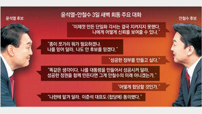 安 “어떻게 신뢰 보여줄 수 있느냐”…尹 “종이쪼가리 뭐가 필요하겠나, 날 믿어라”