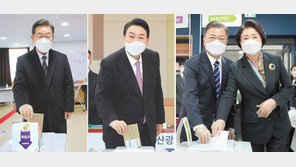 李 “촛불 든 국민 생각나” 尹 “사전투표해 새 희망 찾자” 독려 경쟁 