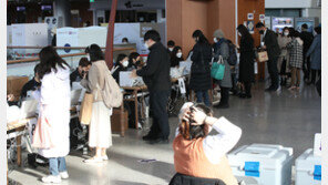 확진·격리자까지 사전투표 이틀간 열기 활활…곳곳서 대기줄