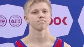 러 체조선수 유니폼에 ‘Z’… ‘침공 지지’ 해석되며 논란