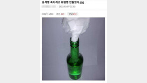 “尹 죽이려 화염병 만들었다” 인터넷 협박글에…경찰 수사