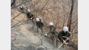 軍, 동해안 산불 진화에 오늘 병력 1950명·헬기 48대 투입