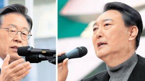 채널A 예측조사…이재명 46.6% 윤석열 47.6%