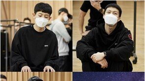 장기용·엑소 찬열·온앤오프 효진, 훈훈한 뮤지컬 연습 현장