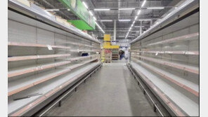 “1인당 10개만 구매”…러 국민들, 텅텅 빈 진열대에 ‘절대 분노’