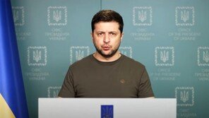 젤렌스키 “숲·들판·해변서 끝까지 싸울 것” 처칠 인용 화상연설