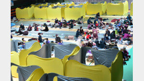 [단독]울진 이재민 대피소 집단감염 현실화… 8명 확진