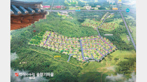 솔숲으로 둘러싸인 여주 청정부지… 1차 조기 매진이어 2차 단지 분양