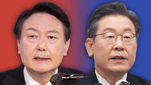 뒤바뀐 선두, 尹 48.5% vs 李 48.0%…초접전 대선