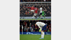 잠잠하던 호날두, 손흥민 앞에서 해트트릭 ‘원맨쇼’