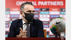 이란·UAE전 앞둔 벤투 “우리의 야망은 본선 진출 그 이상”[일문일답] 