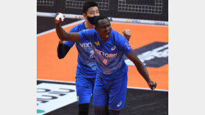 OK금융에 역전승 거둔 한전 “봄배구 보인다”