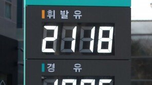 전국 휘발윳값, 9년 5개월만에 2000원 돌파…국제 유가는 100달러 아래로