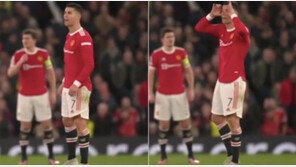 “안경 좀 써라”…판정 불만 호날두, 심판 조롱해 논란