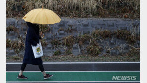 전국에 봄비…강원산지 최대 30㎝ ‘눈’
