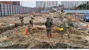 용산 공사장에 폭발물 의심 물체…“공군 사용 항공탄 추정”
