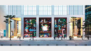 ‘애플스토어’ 3호점은 명동에… 개점 앞서 외벽 디자인 공개 