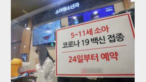 질병청 “5~11세 예방접종 학부모 설문조사 다음주 발표”